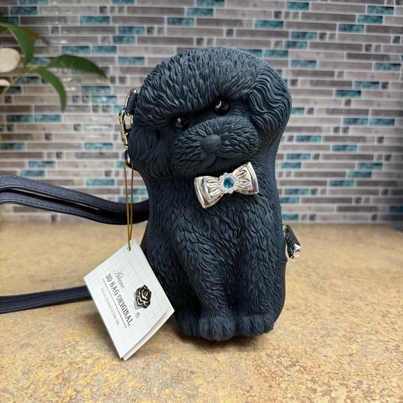 NWT Adamo 3D Poodle purse - Picture 1 of 9